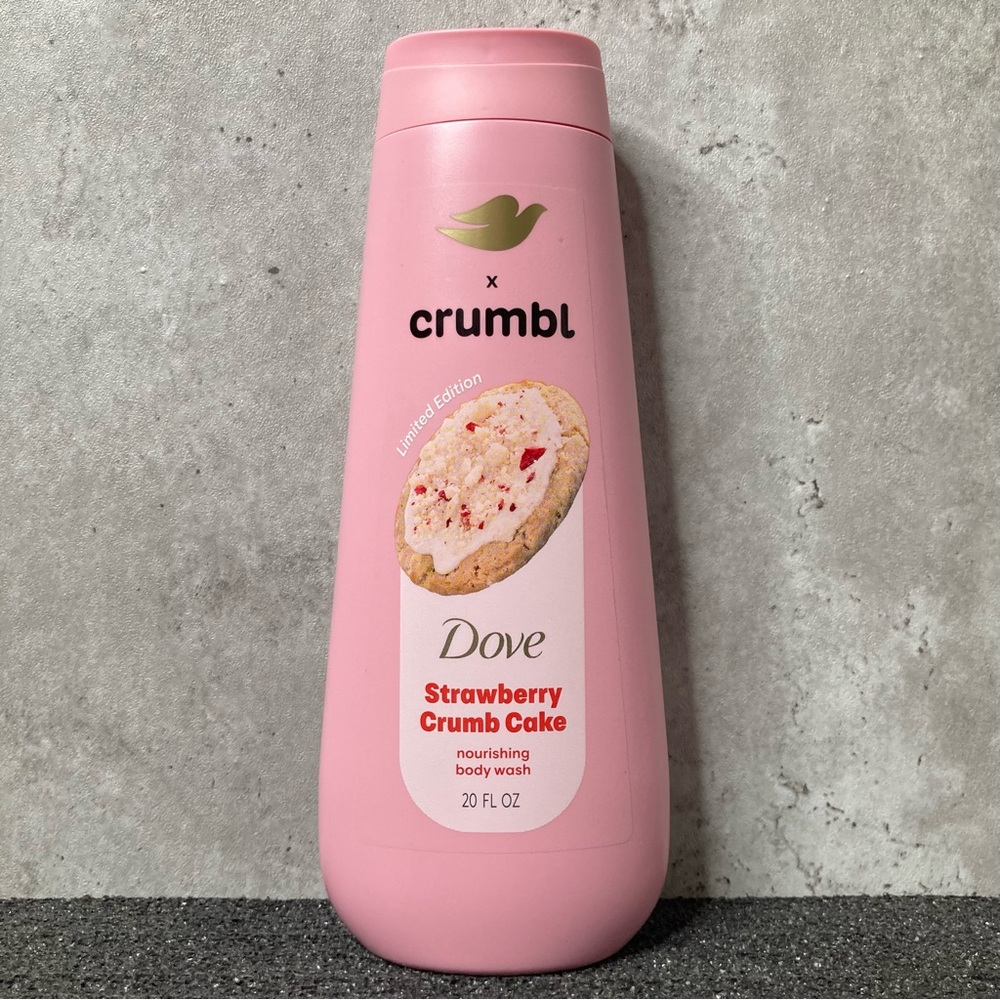 Dove x Crumbl Limited Edition Strawberry Crumb Cake Body Wash
